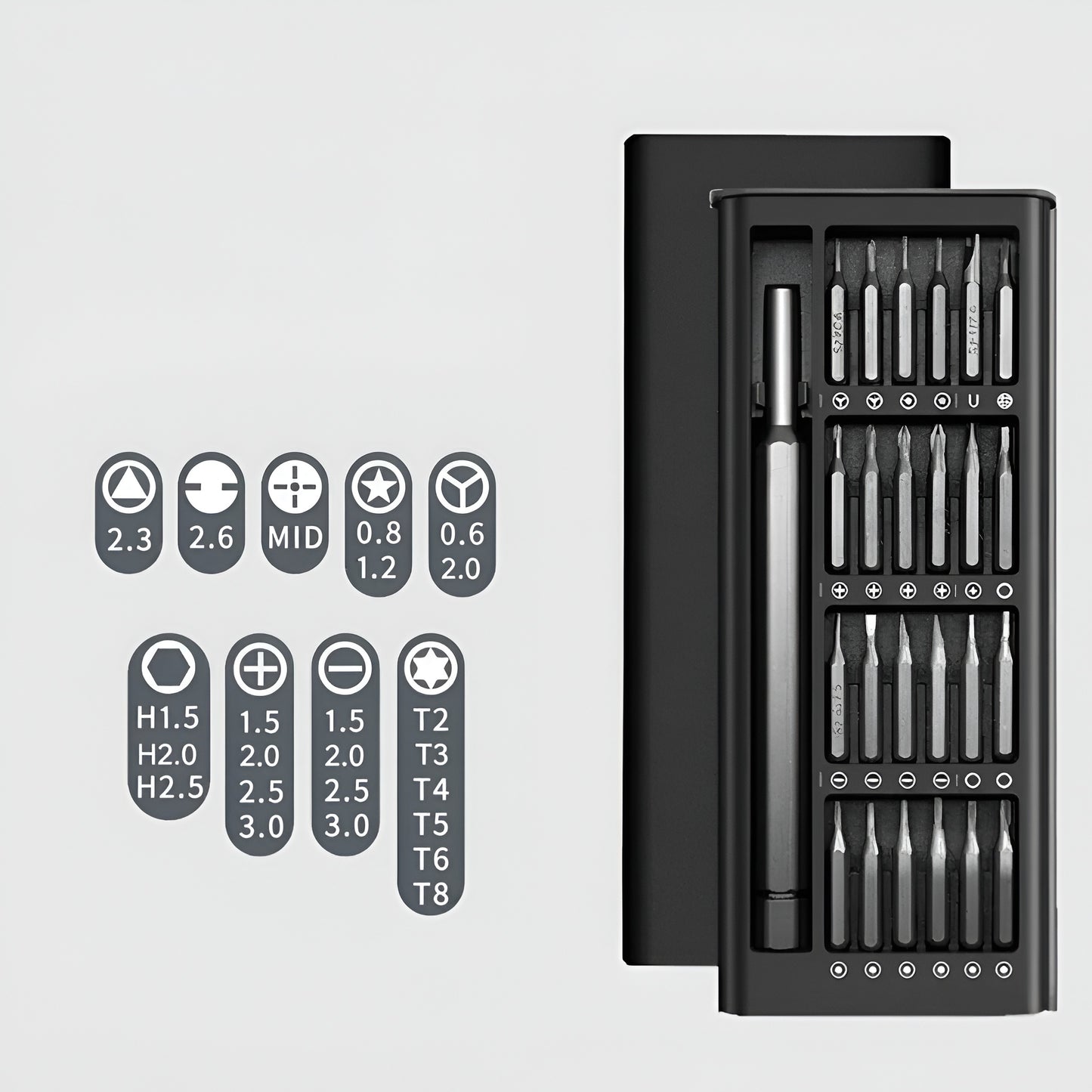 Portable Electric Screwdriver – Rechargeable Cordless Power Screwdriver Kit