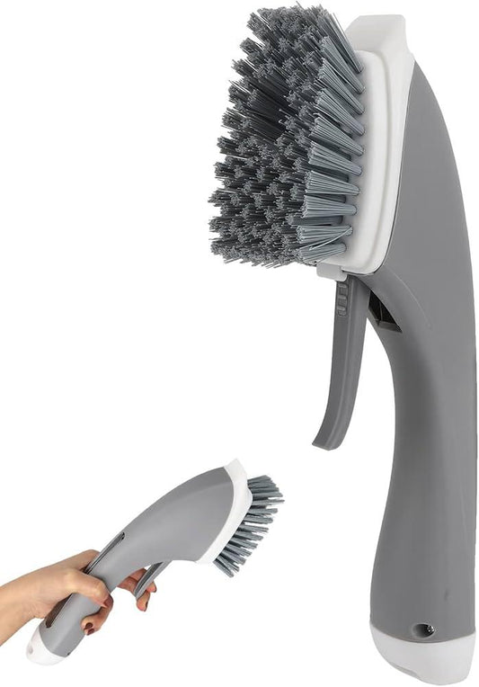 Soap Dispenser Brush Long Handle Kitchen Washing Tool for Pot Sink Dish Washing