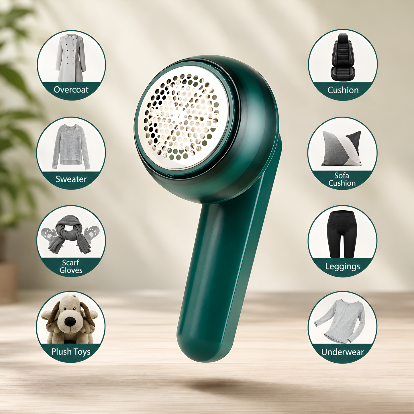 Rechargeable Electric Lint Remover – Fabric Shaver for Clothes, Sweaters & Upholstery