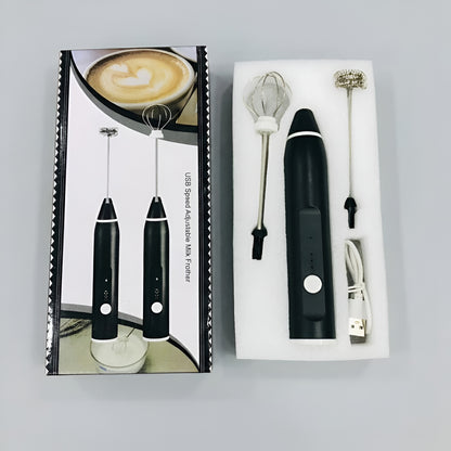 2-in-1 Rechargeable Coffee Beater & Milk Frother