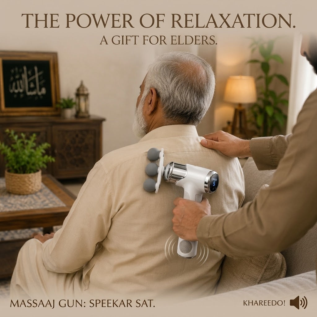 Blueidea BLD-100 Massage Gun | 9-Head Deep Tissue Massager