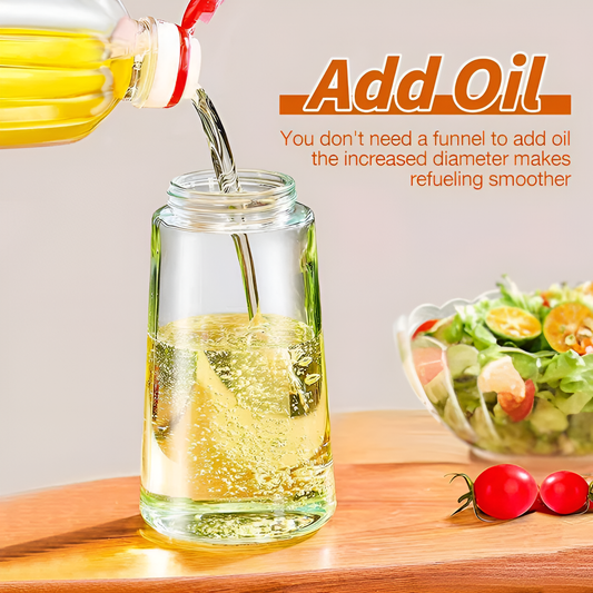 2-in-1 Oil Sprayer Bottle Kitchen Tool | Oil Spray & Pour Dispenser
