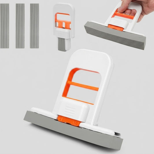 Foldable Mini Mop – Portable Self-Squeezing Wet & Dry Cleaning Mop