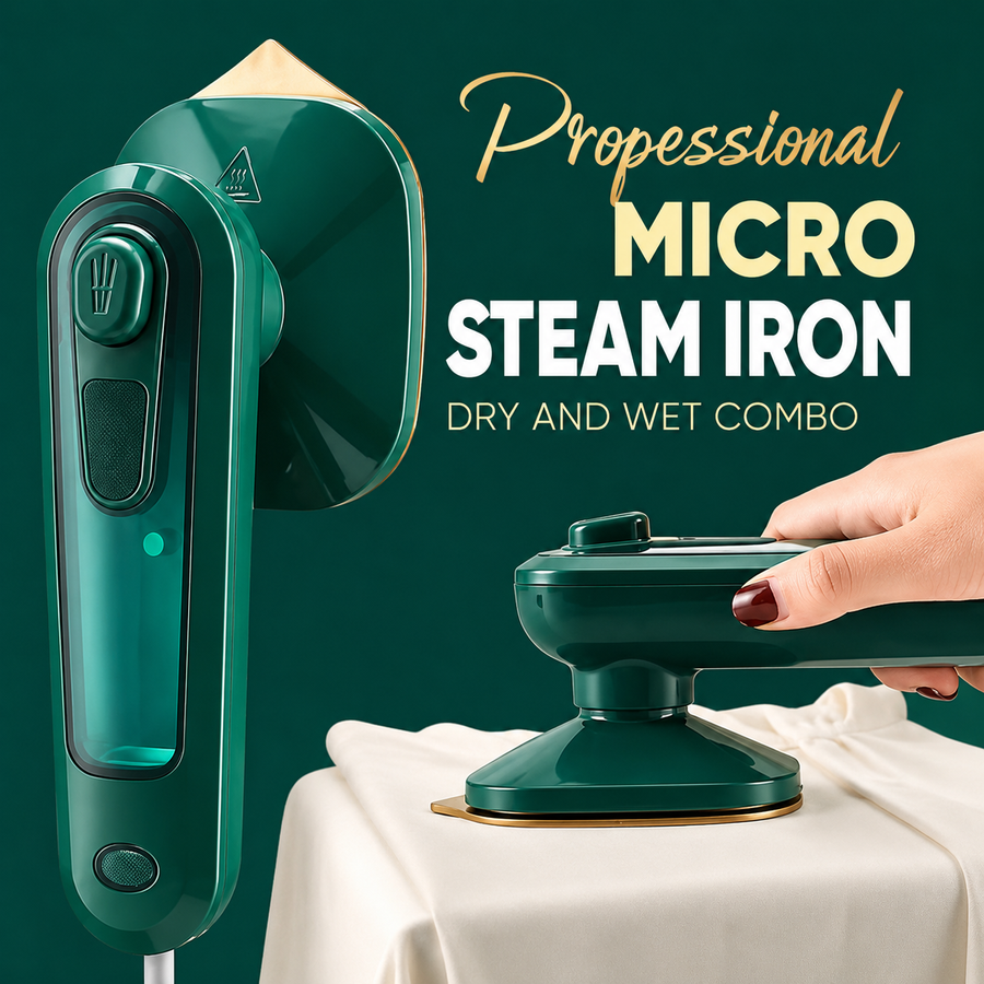 Portable Handheld Garment Steamer – Fast Wrinkle Remover