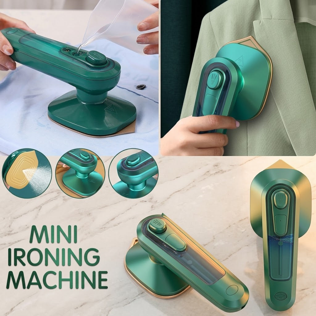 Portable Handheld Garment Steamer – Fast Wrinkle Remover
