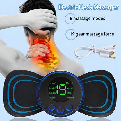 Portable TENS EMS Muscle Stimulator & Body Massager