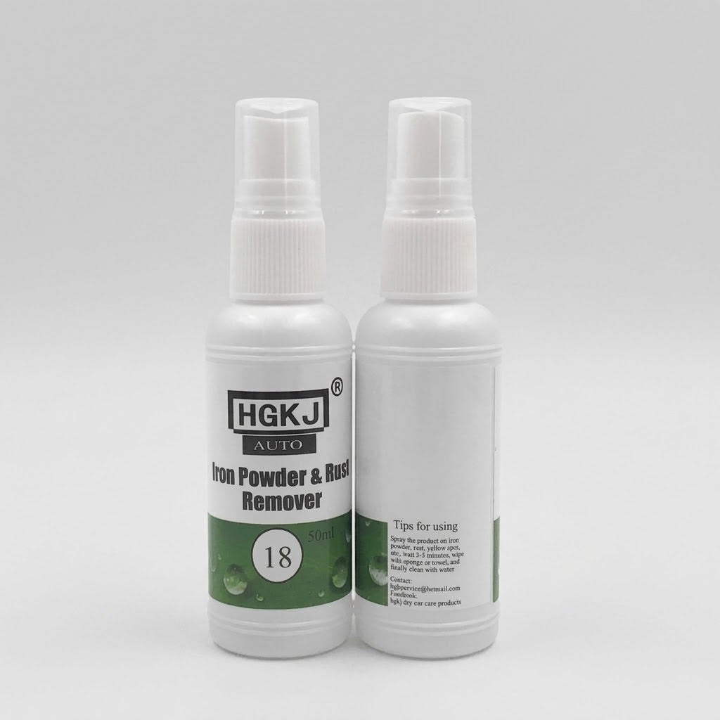 HGKJ-18 Car &amp; Bike Rust Remover Spray – Wheel Iron Powder &amp; Rust Cleaner
